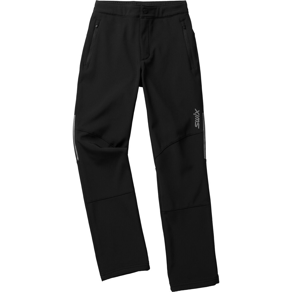 Swix Corvara Softshell Pant - Kids' Black, 12