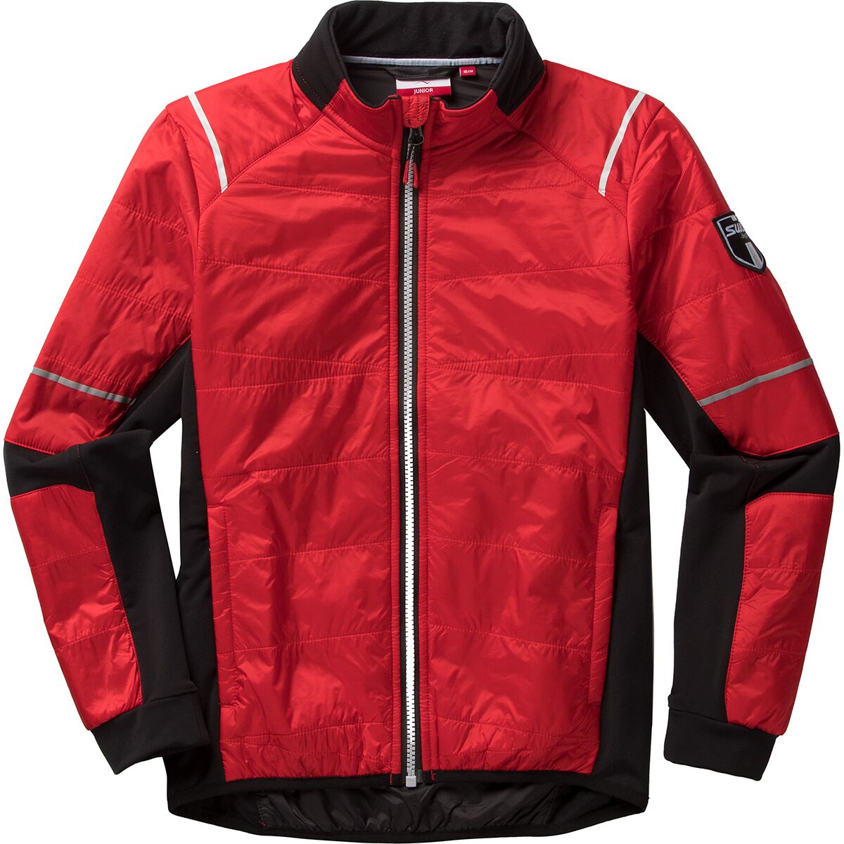 Image of Swix Mayen Quilted Jacket - Kids' Fire Red, 14