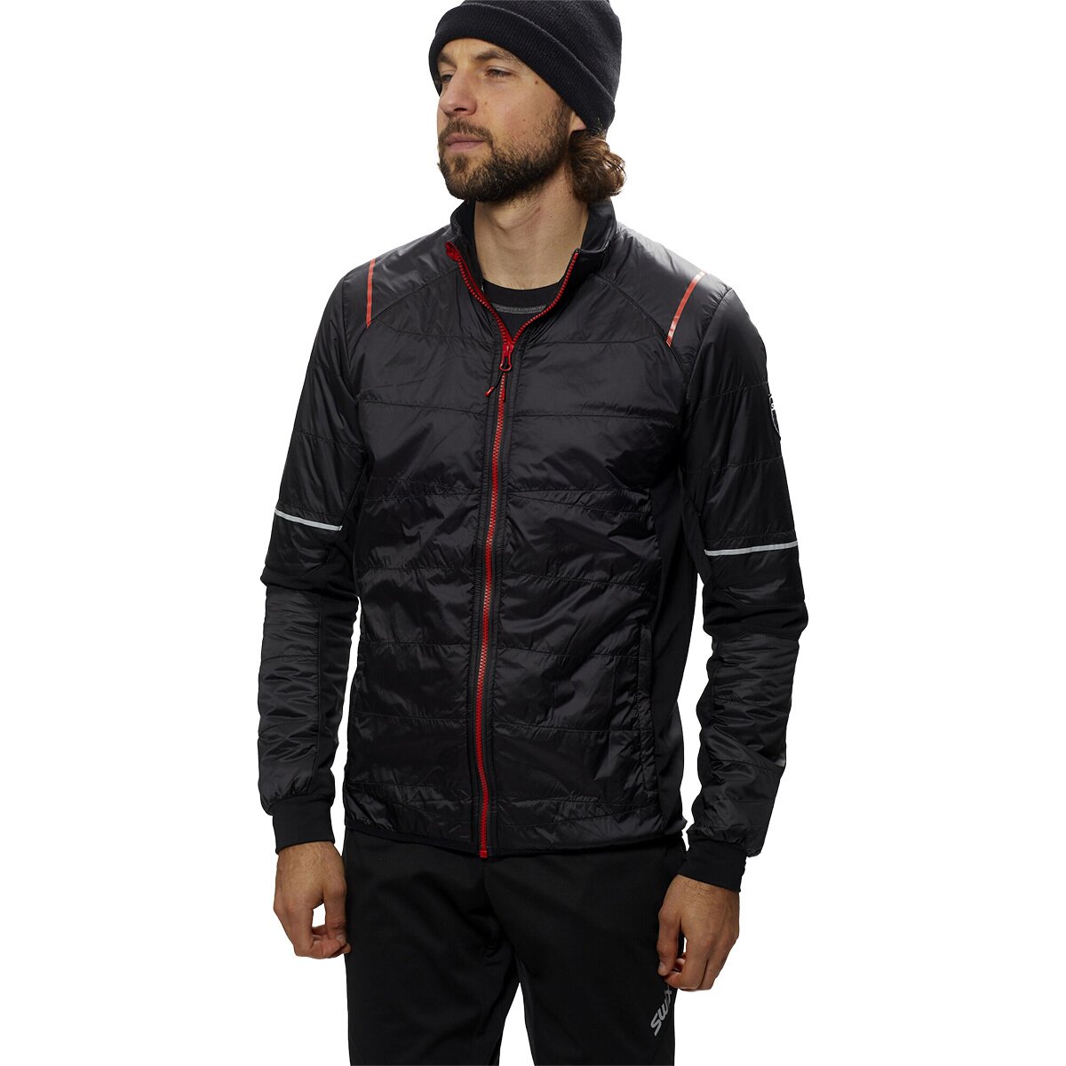 Image of Swix Mayen Quilted Jacket - Men's Black, S