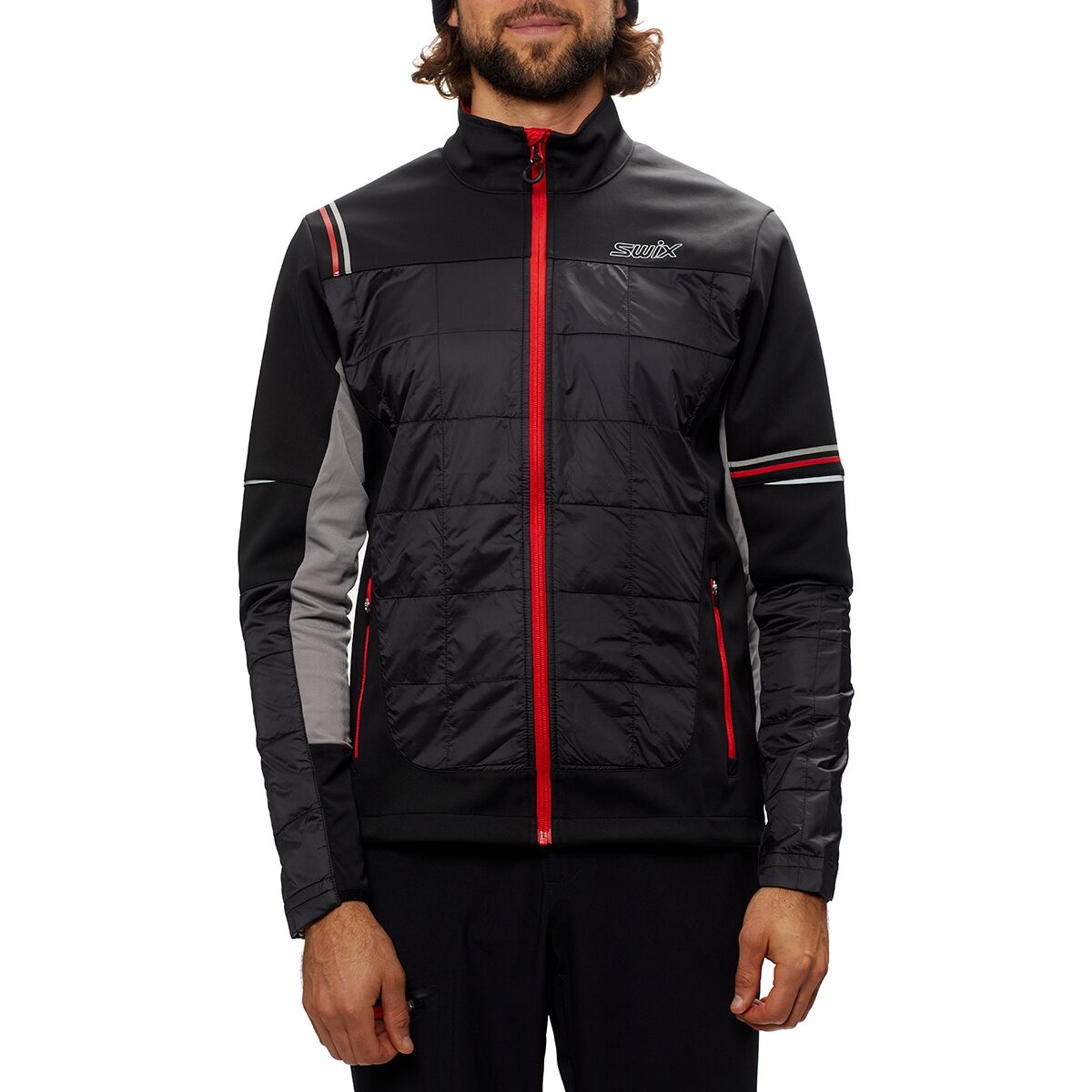 Image of Swix Navado Hybrid Jacket - Men's Black, XL