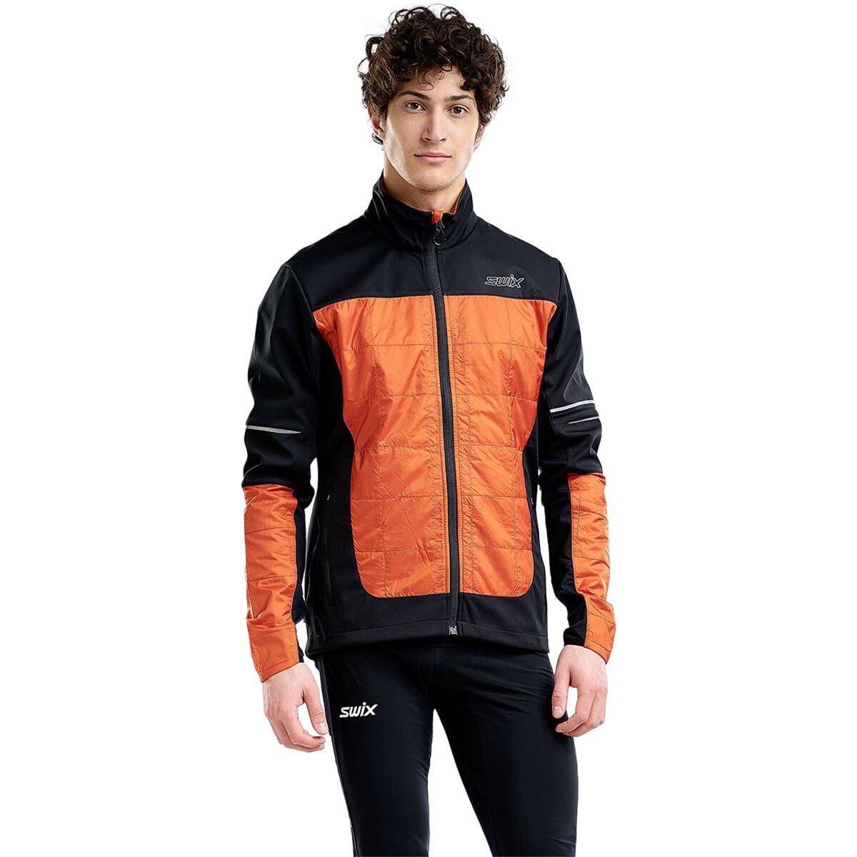 Image of Swix Navado Hybrid Jacket - Men's Burnt Orange, S