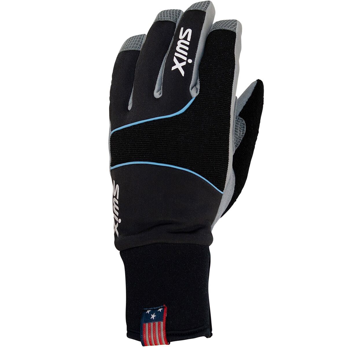 Image of Swix Star XC 3.0 Glove - Women's Black/Cashmere Blue, XL