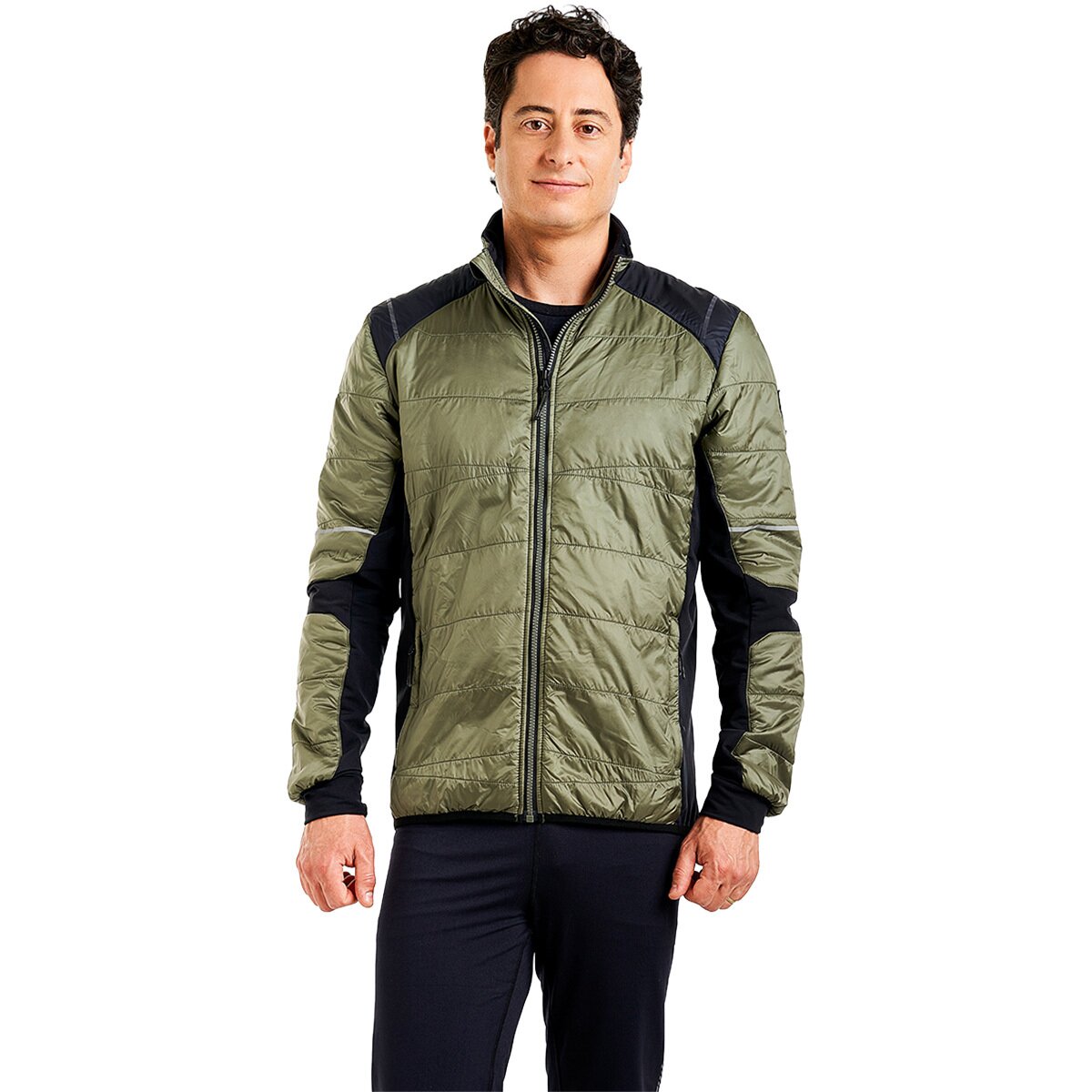Image of Swix Mayen Quilted Jacket - Men's Olive, XL