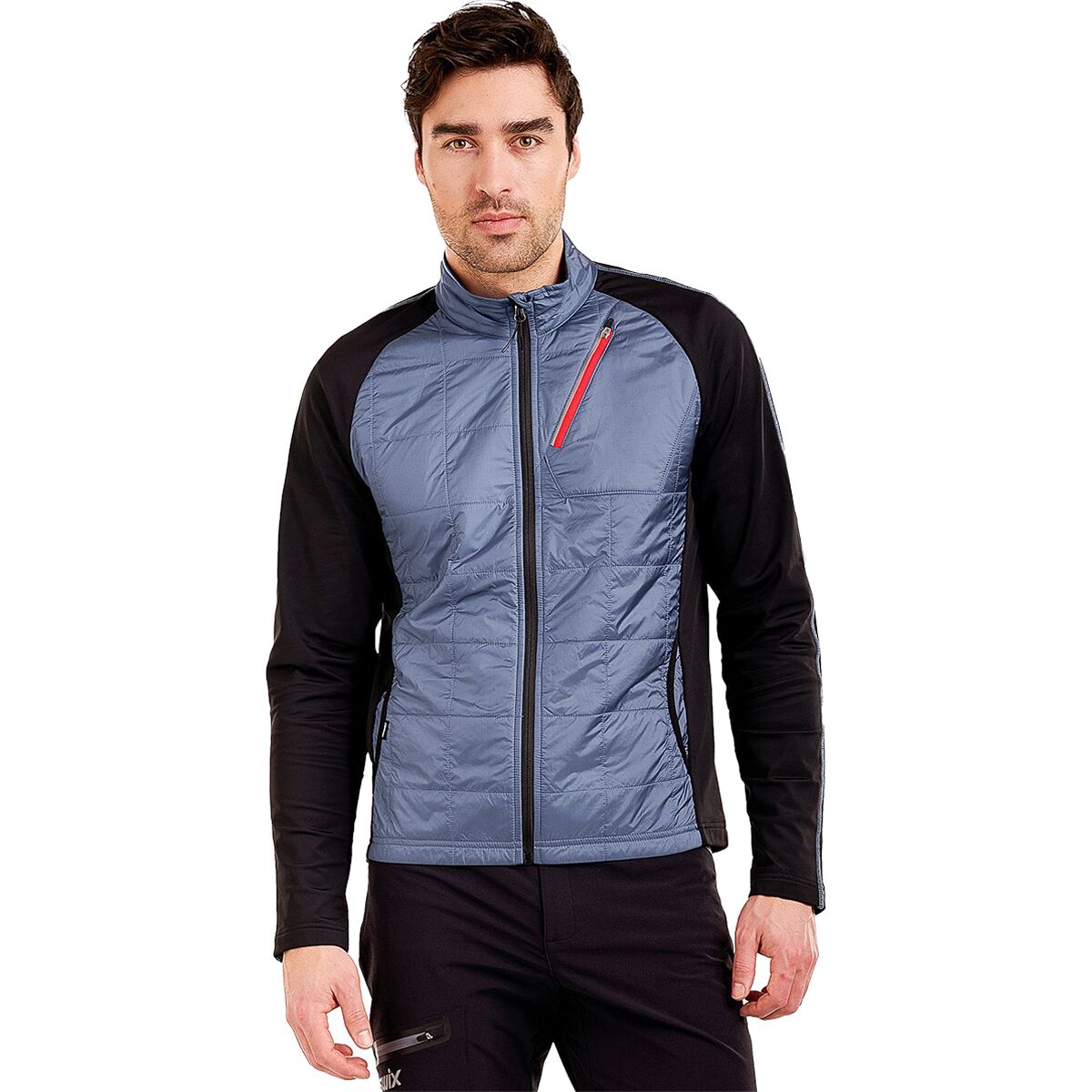 Image of Swix Navado Push Jacket - Men's Light Grey Melange, M
