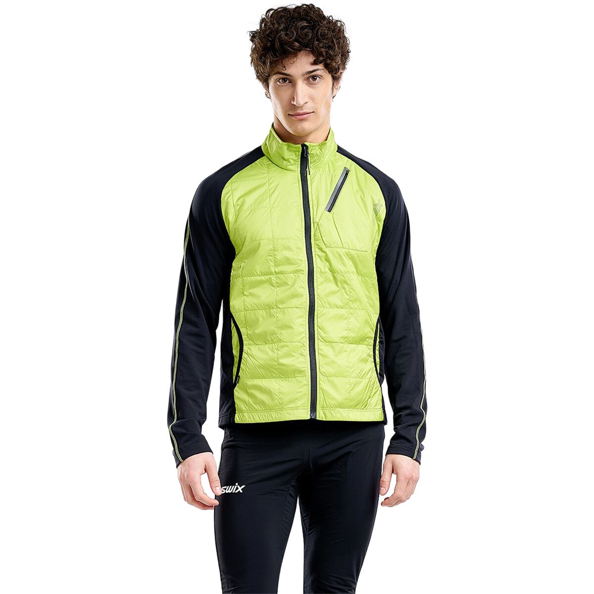 Image of Swix Navado Push Jacket - Men's Lime, XL