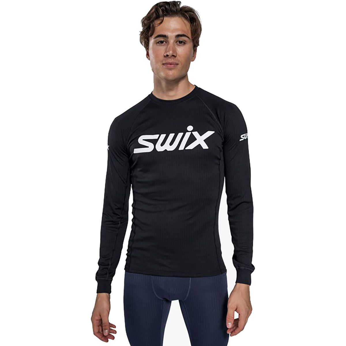 Swix RaceX Classic Long-Sleeve Top - Men's Black, M