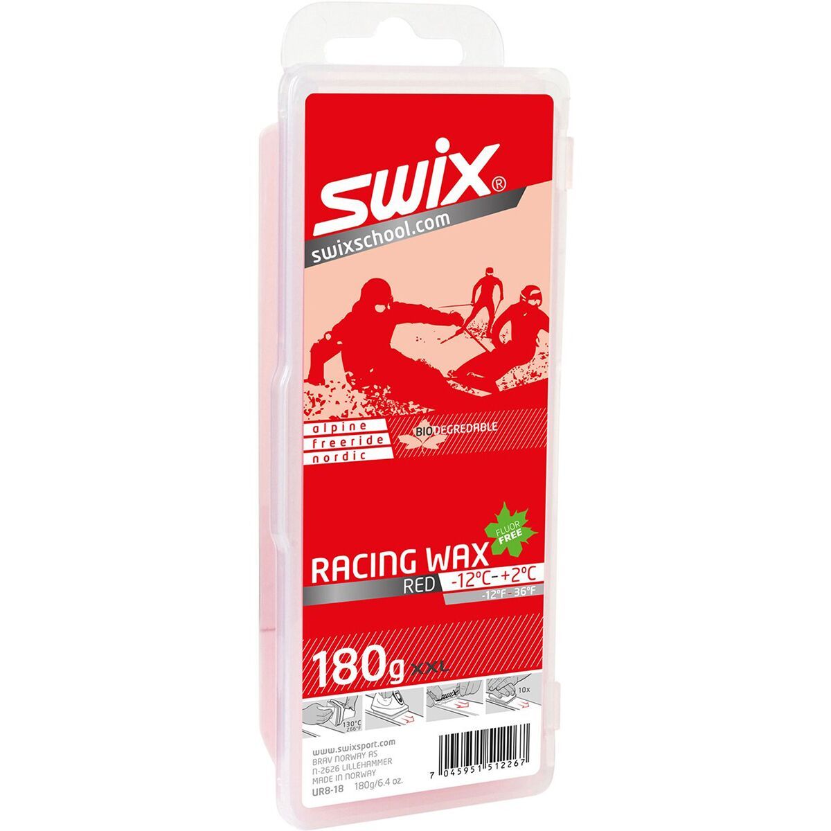 Swix Bio Racing Wax Red, 60g