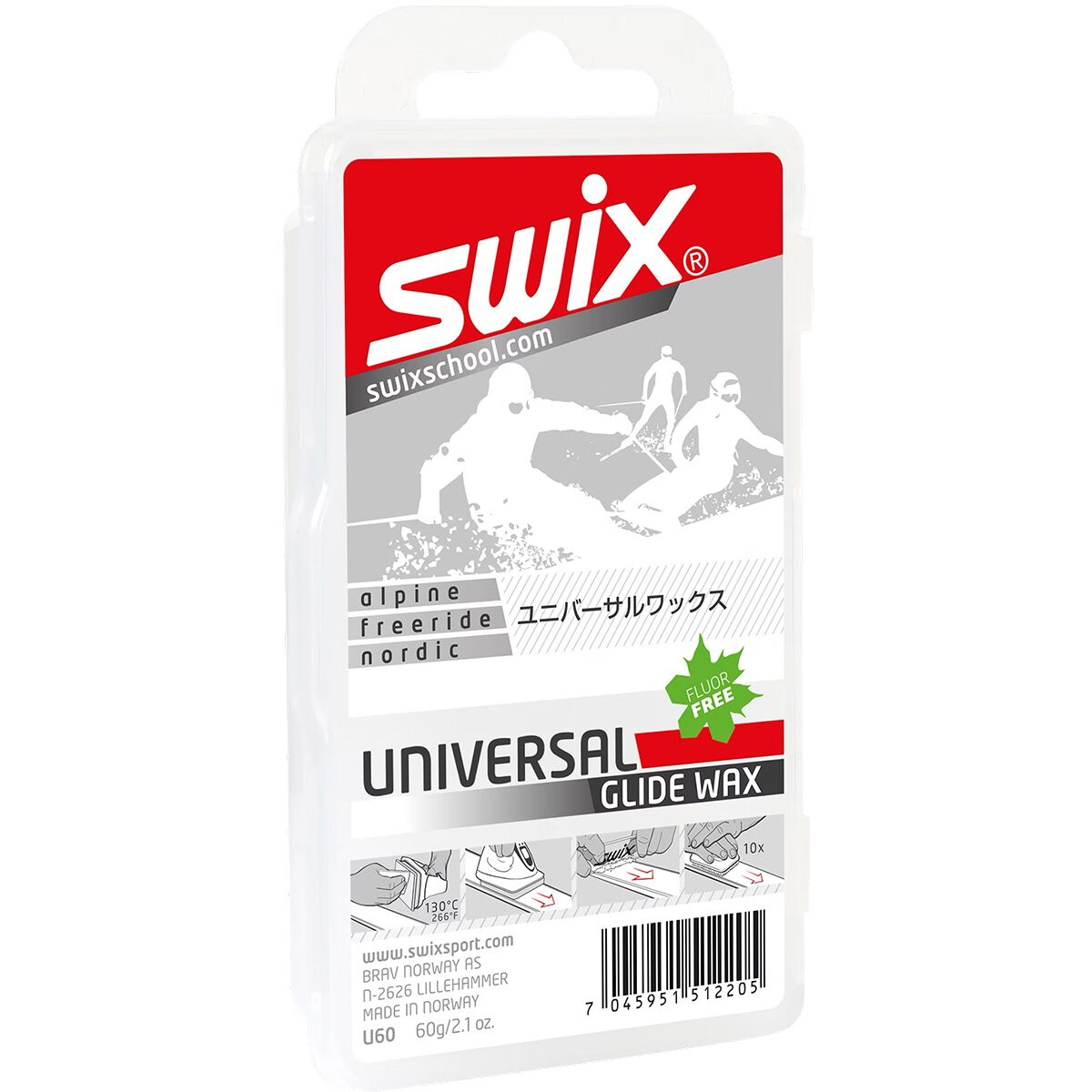Swix Swix U60 Universal Wax One Color, 60g