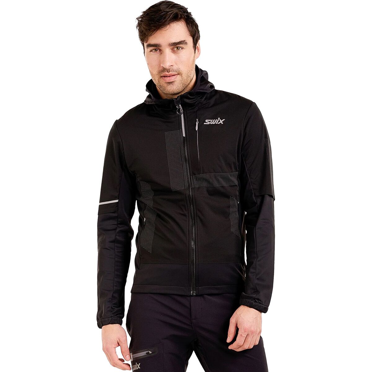 Image of Swix Delda Light Softshell Jacket - Men's Black, XL