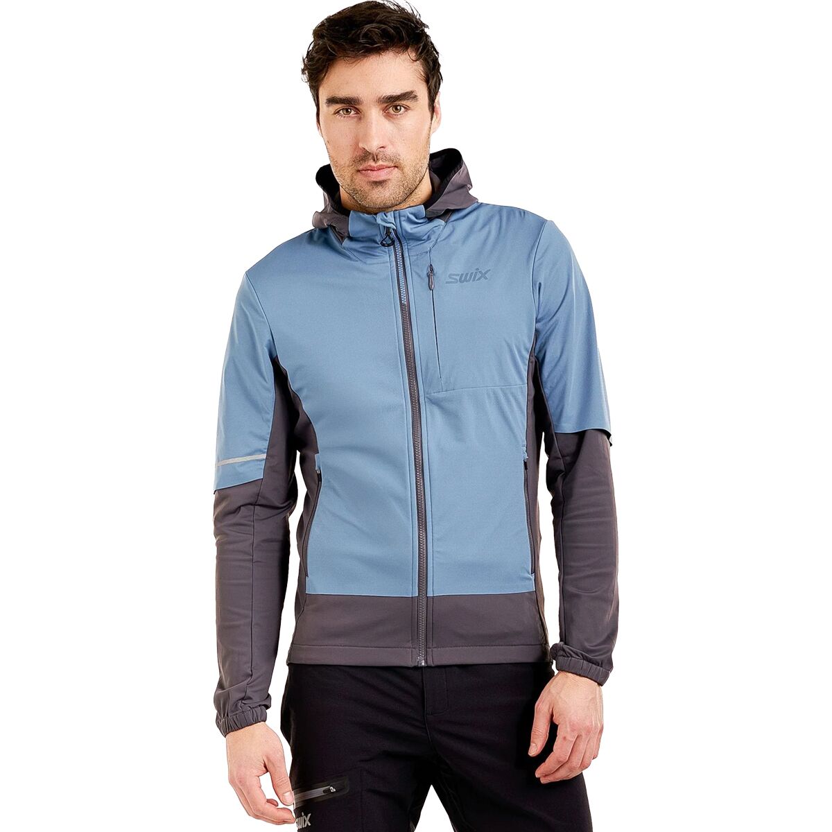 Image of Swix Delda Light Softshell Jacket - Men's Cadet, L