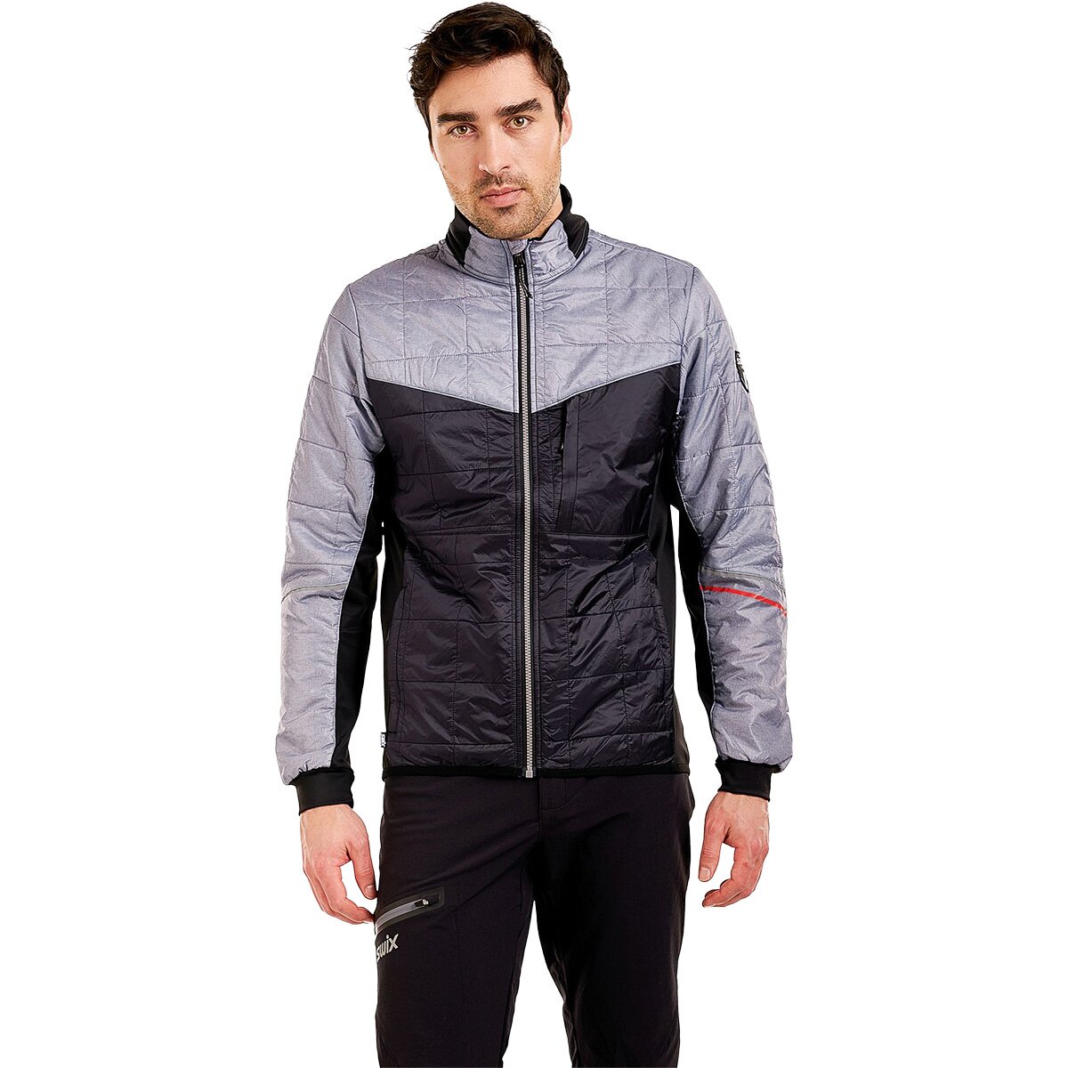 Image of Swix Mayen Quilted Jacket - Men's Black, XL