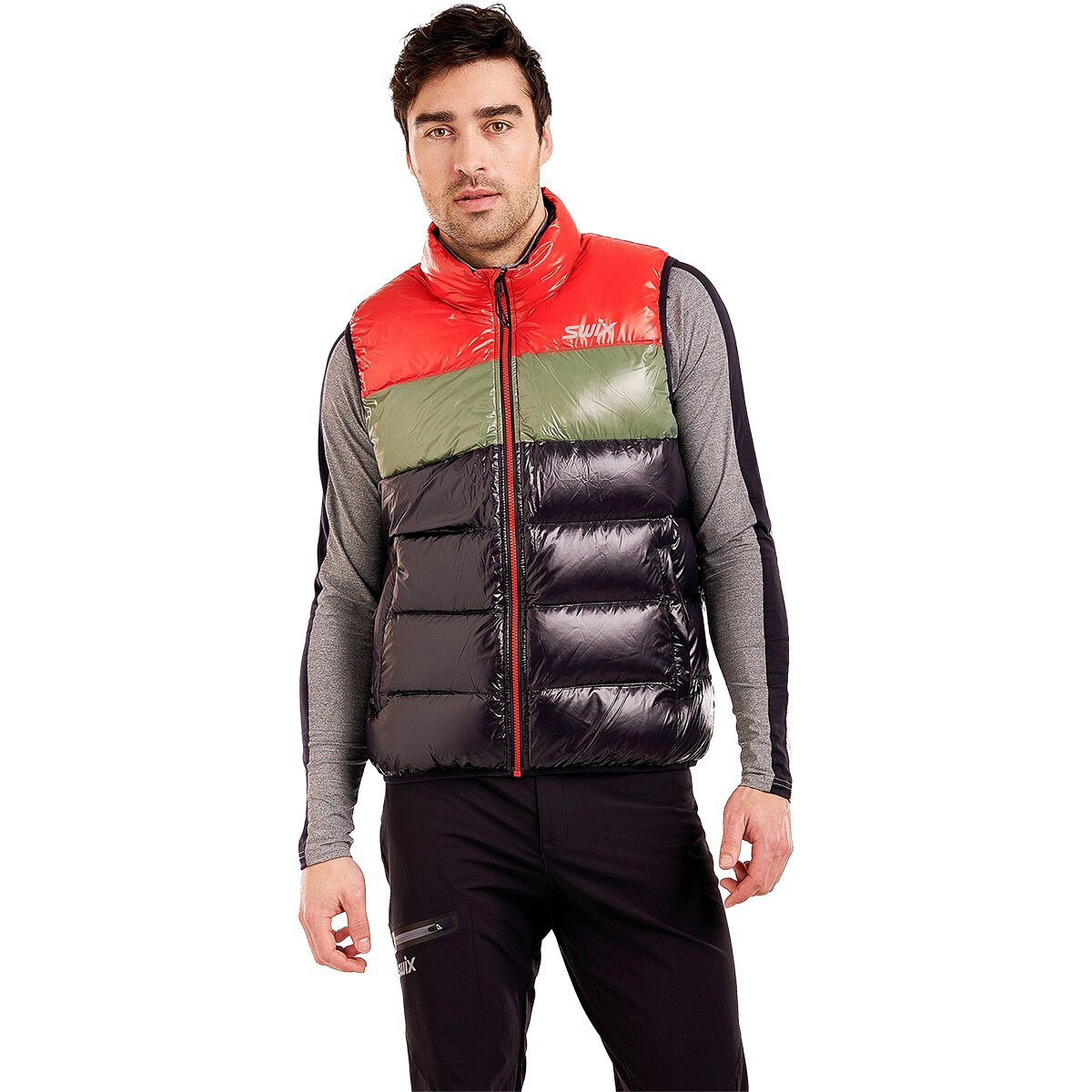 Image of Swix Nordland Quilted Vest - Men's Black, S