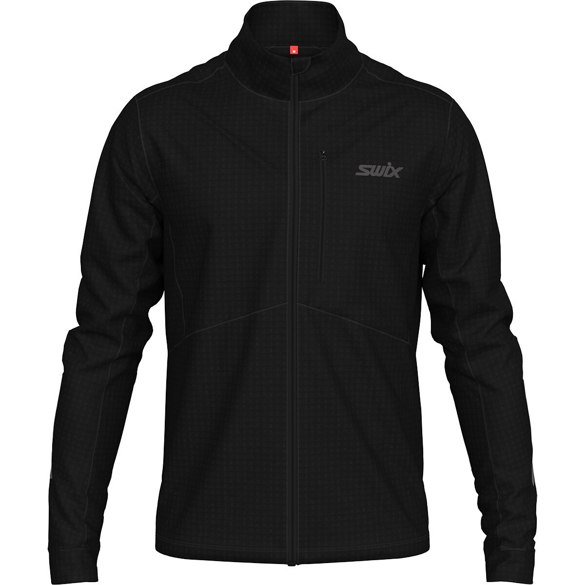 Image of Swix Pace Hybrid Full-Zip Jacket - Men's Black, XL