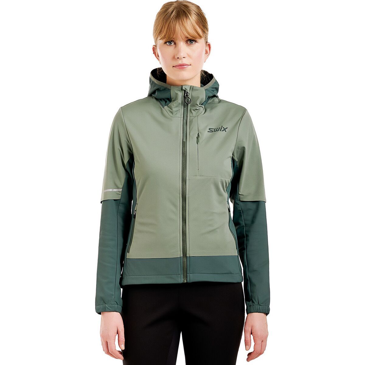 Swix Delda Light Softshell Jacket - Women's Sea Spray, XL