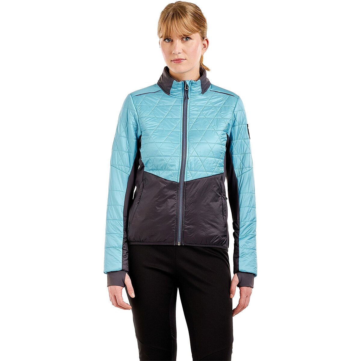 Image of Swix Mayen Quilted Jacket - Women's Blue Grotto, XS