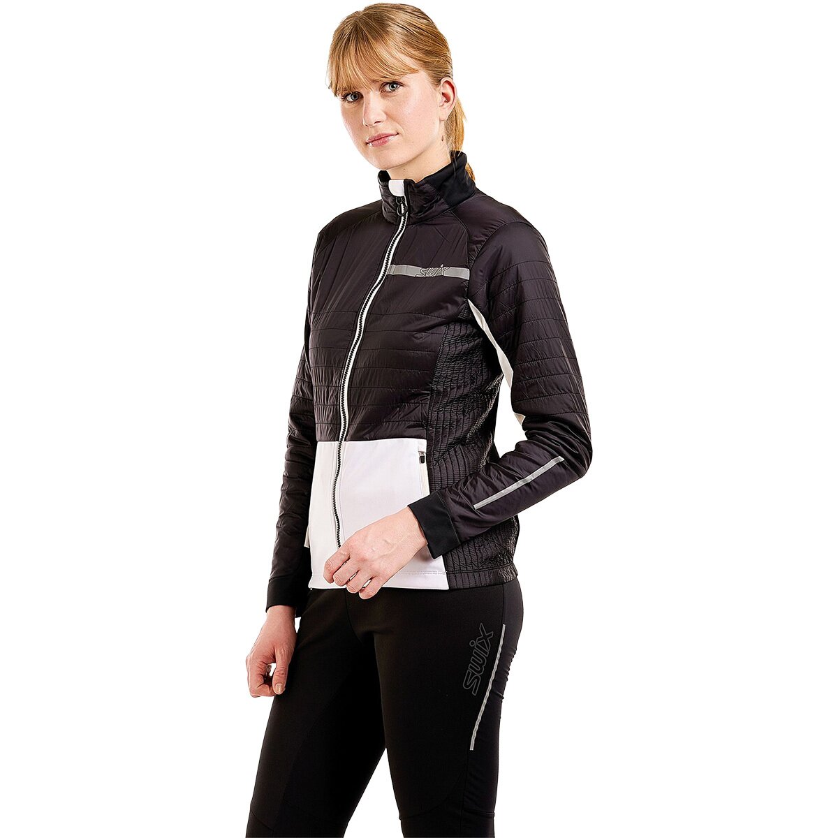 Image of Swix Navado Hybrid Jacket - Women's Black, XS