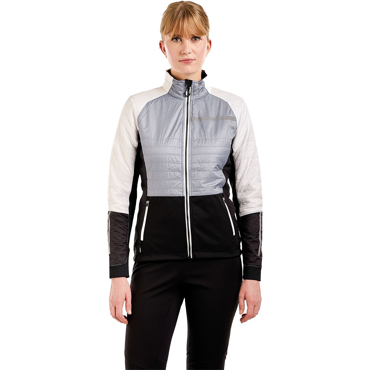 Image of Swix Navado Hybrid Jacket - Women's Light Grey Melange, M
