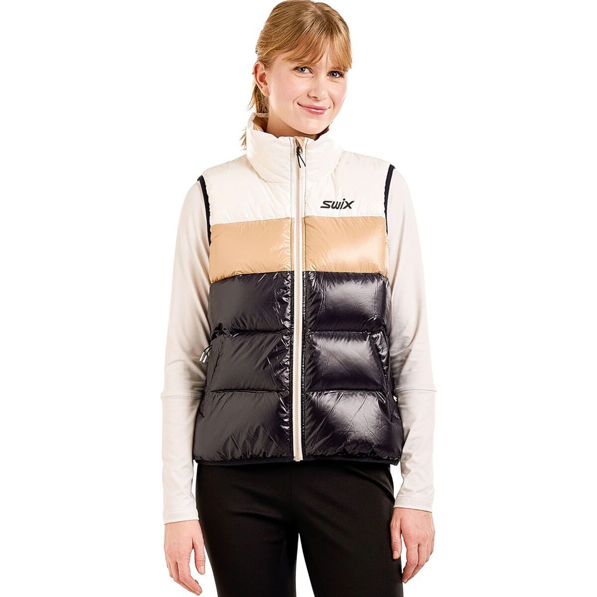Image of Swix Nordland Light Down Vest - Women's Black, XL