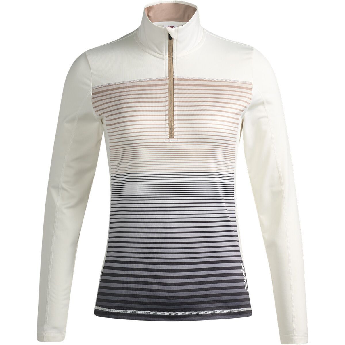 Image of Swix Tista 1/2-Zip Midlayer Top - Women's Snow White, S