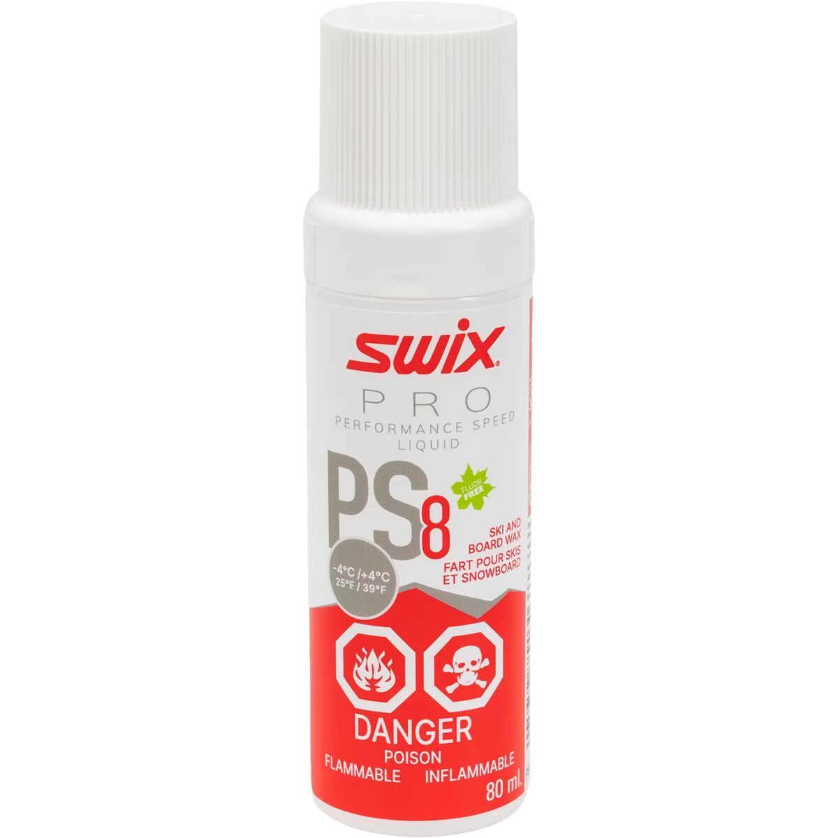 Image of Swix Performance Speed Liquid Wax Red, 80ml