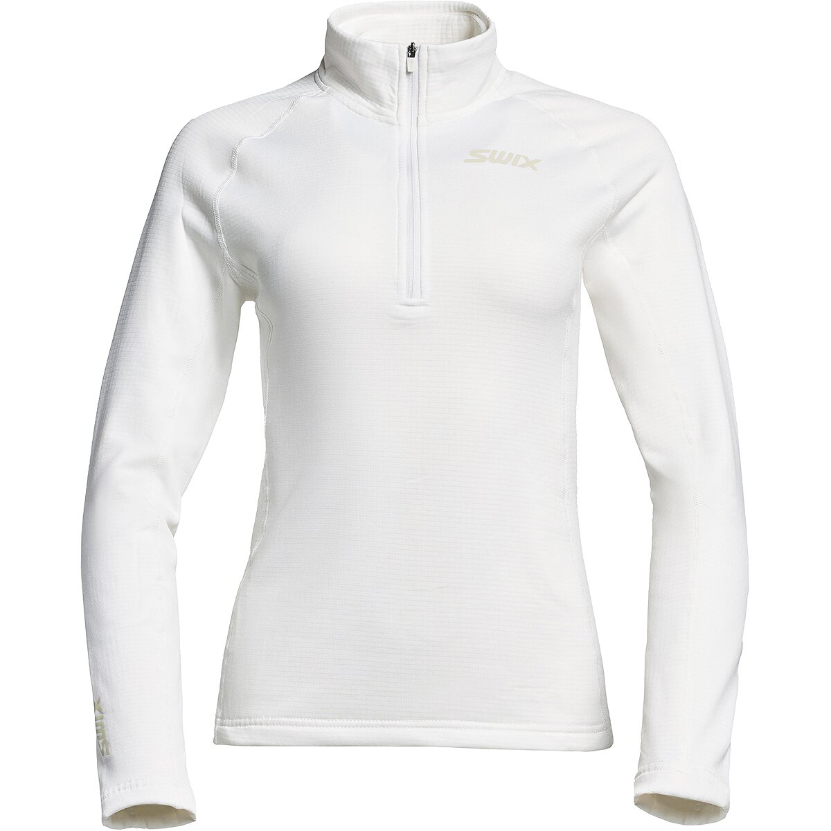 Swix Swix Tista Grid 1/2-Zip Midlayer - Women's Snow White, L - $69.95 at Backcountry.com