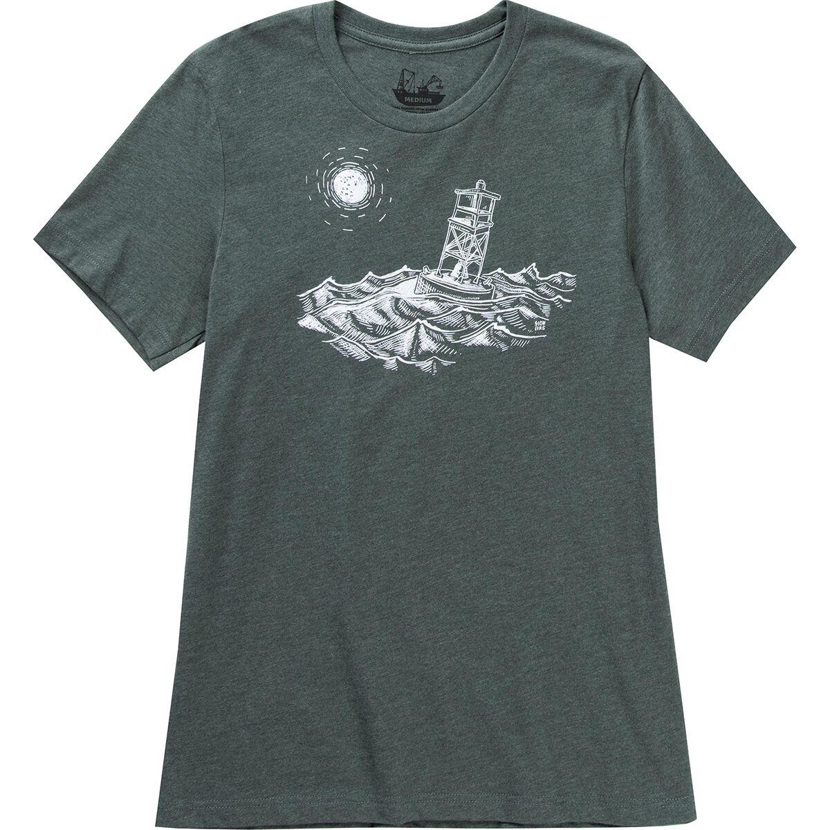 Slow Loris Stormy Sea T-Shirt - Men's