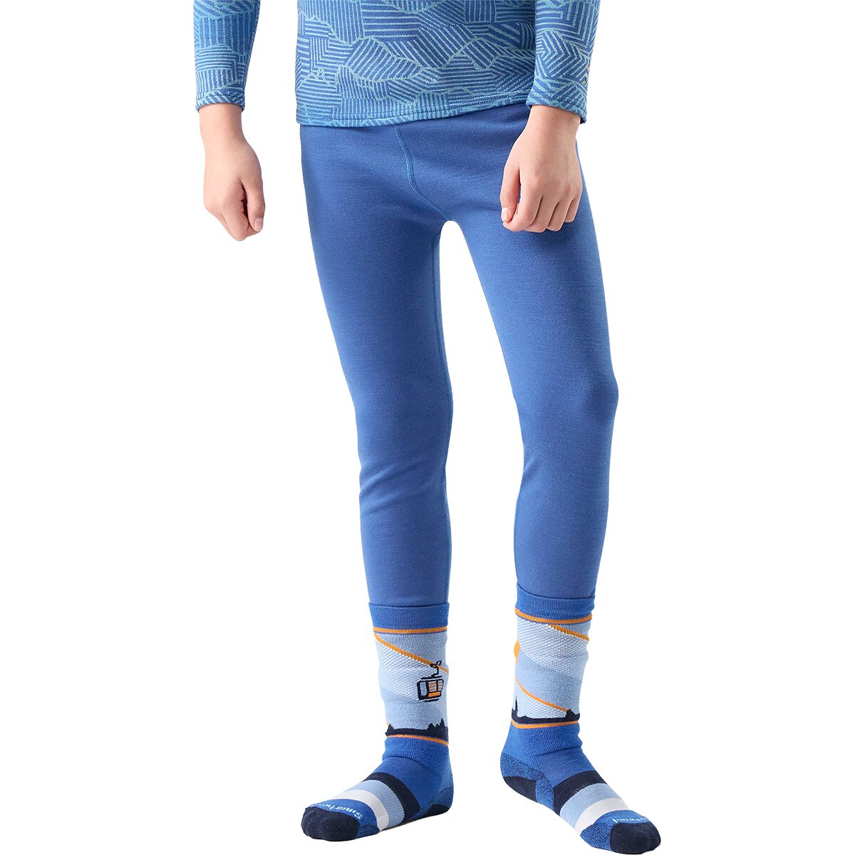 Image of Smartwool Merino 250 Bottom - Kids' Royal Indigo, XXS