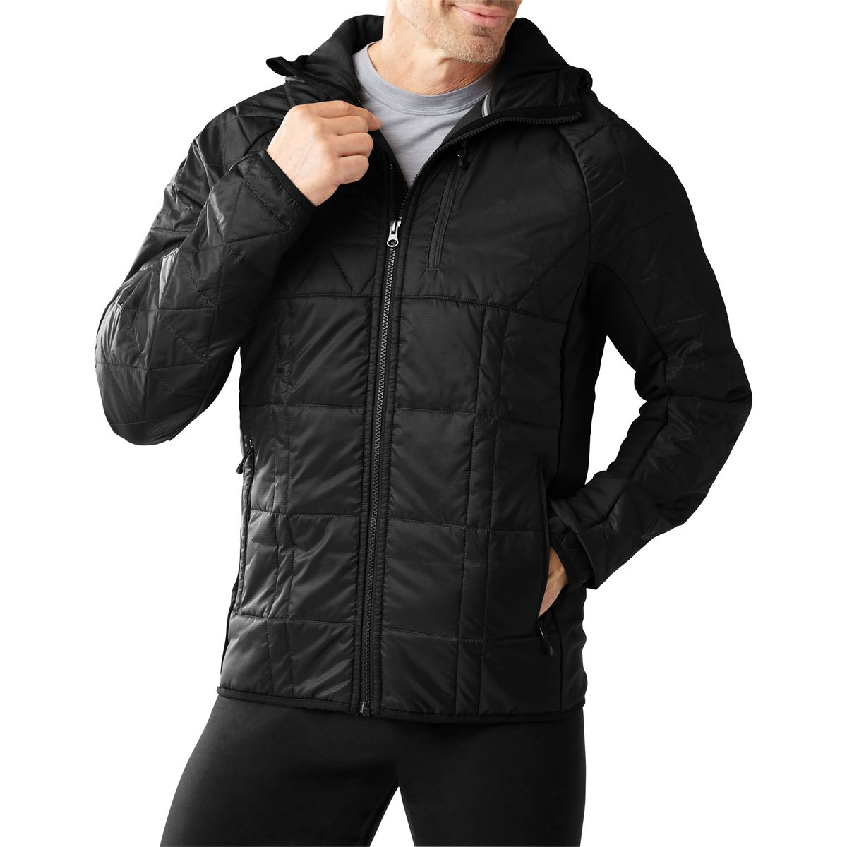 Smartwool Double Corbet 120 Hooded Insulated Jacket Men s Clothing