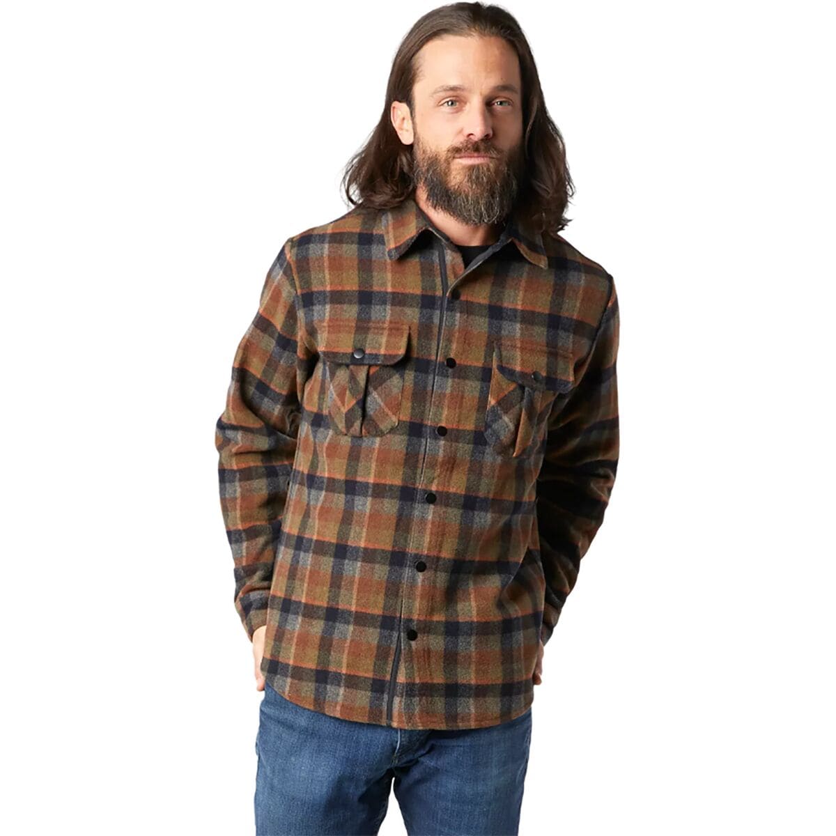 Anchor Line Shirt Jacket - Men