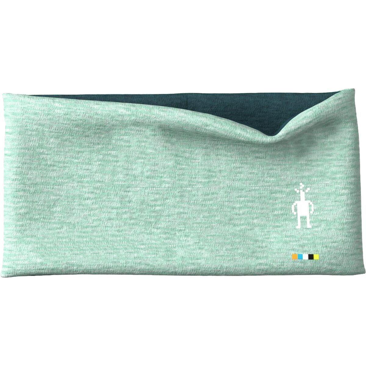 Image of Smartwool Merino 250 Reversible Headband Arctic Green/Twilight Blue, One Size