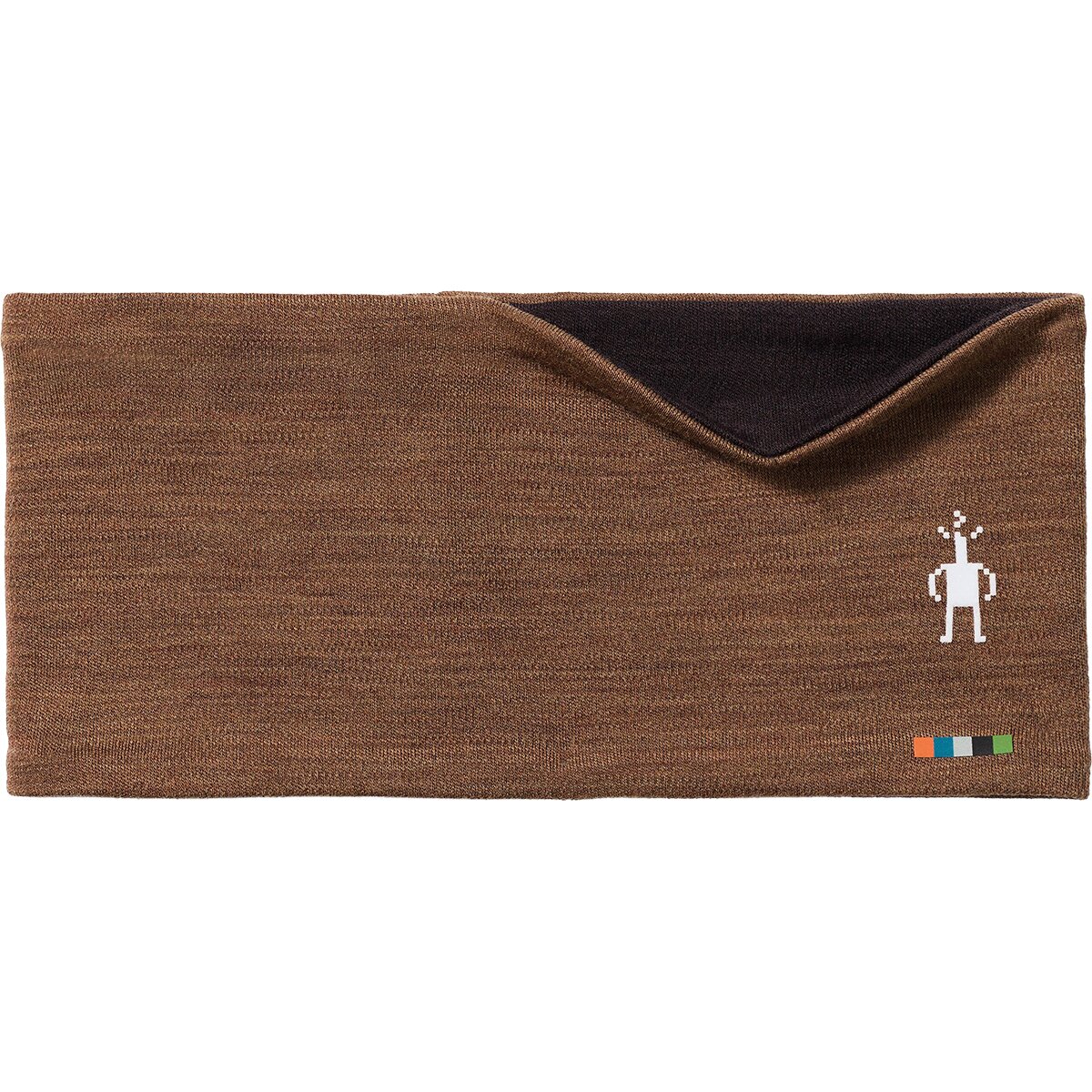 Image of Smartwool Merino 250 Reversible Headband Mocha Heather, One Size