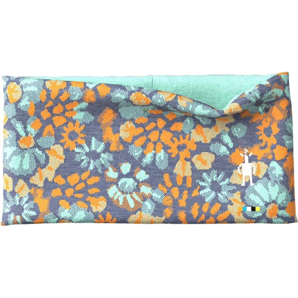 Smartwool Merino 250 Reversible Headband Nightfall Blue Floral