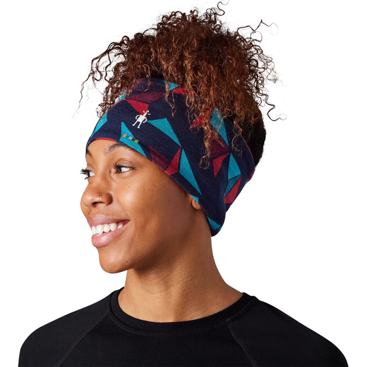 Merino Wool Reversible Headband Womens Warm Breathable Multi-Use Wear Merino Wool Headbands for Women Men Soft Hair Band Workout  main image 4