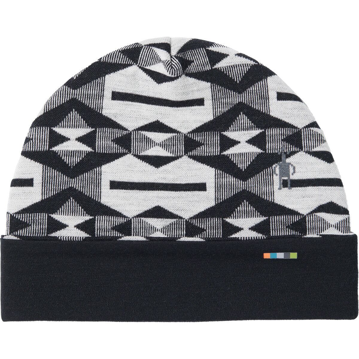 Smartwool Merino 250 Cuffed Beanie Black Colliding Clouds, One Size