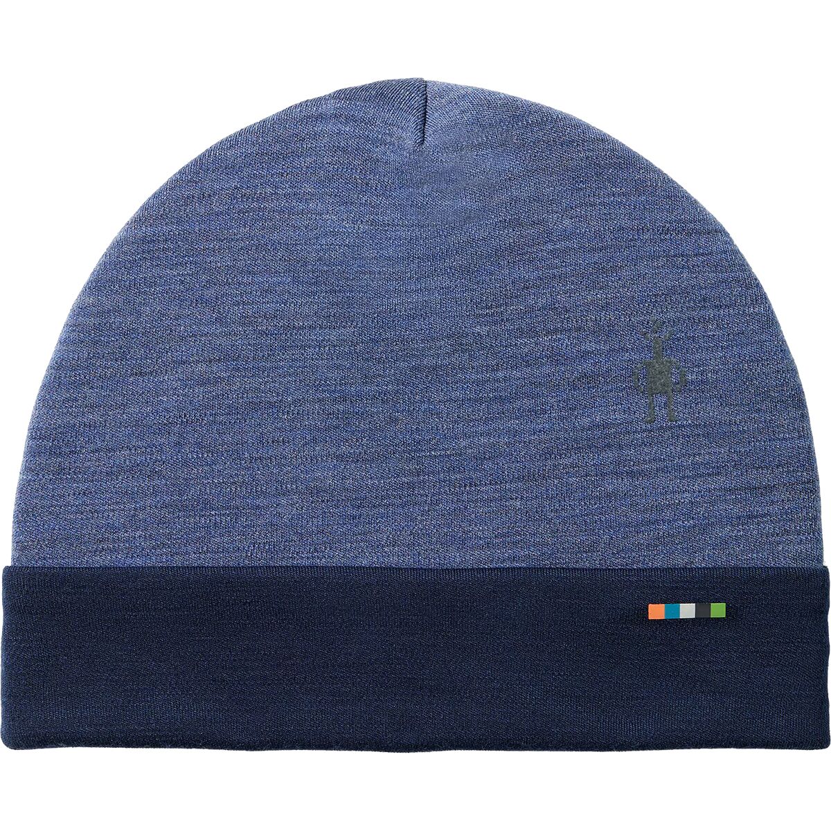 Image of Smartwool Merino 250 Cuffed Beanie Nightfall Blue/Deep Navy, One Size