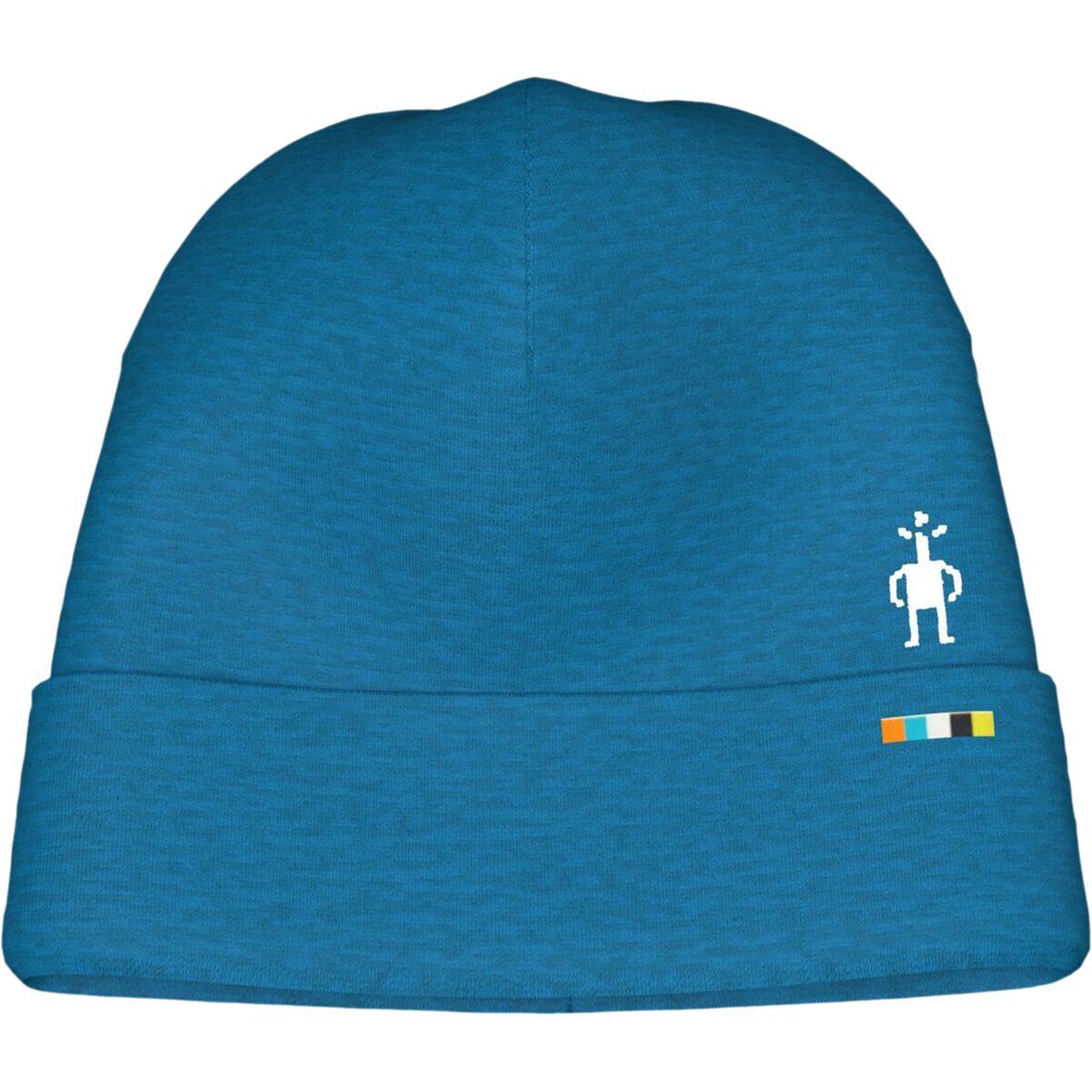 Image of Smartwool Merino 250 Reversible Pattern Cuffed Beanie - Kids' Nival Blue, L/XL