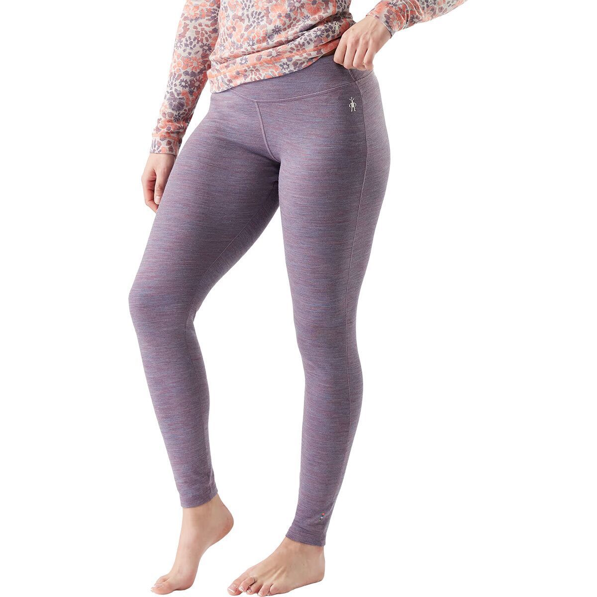 Image of Smartwool Classic Thermal Merino Baselayer Bottom - Women's Chalk Violet Heather, L