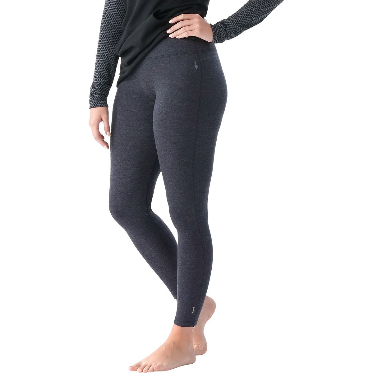 Image of Smartwool Classic Thermal Merino Baselayer Bottom - Women's Charcoal Heather, XS