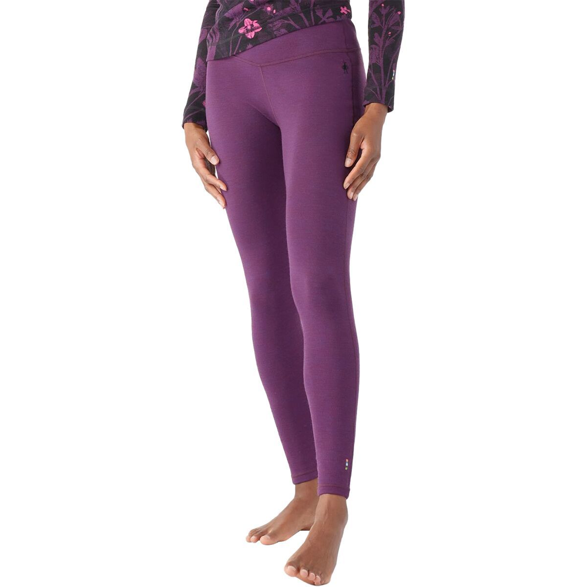 Smartwool Classic Thermal Merino Baselayer Bottom - Women's Purple Iris Heather, L