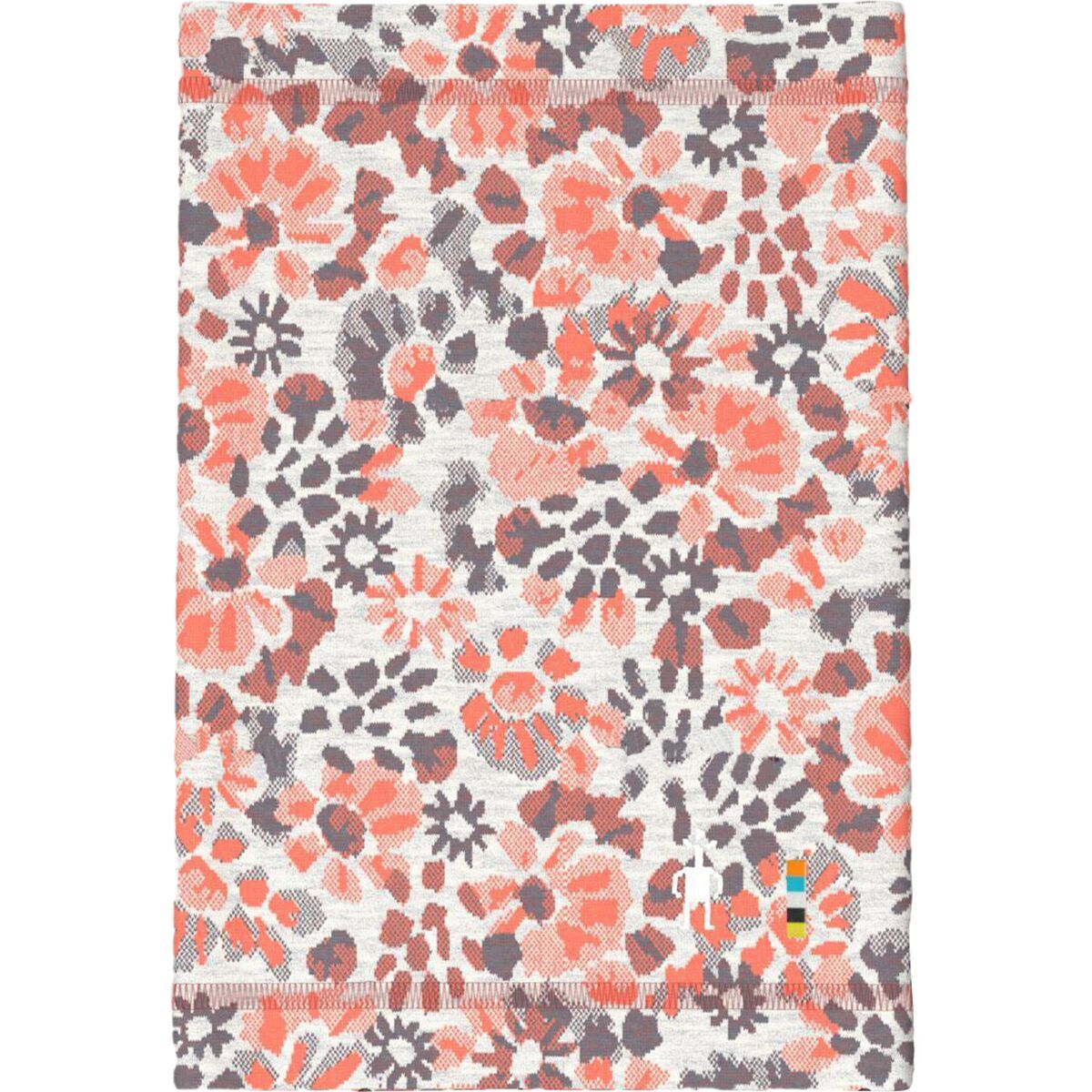 Image of Smartwool Merino 250 Neck Gaiter - Kids' Coral Reef Floral, S/M