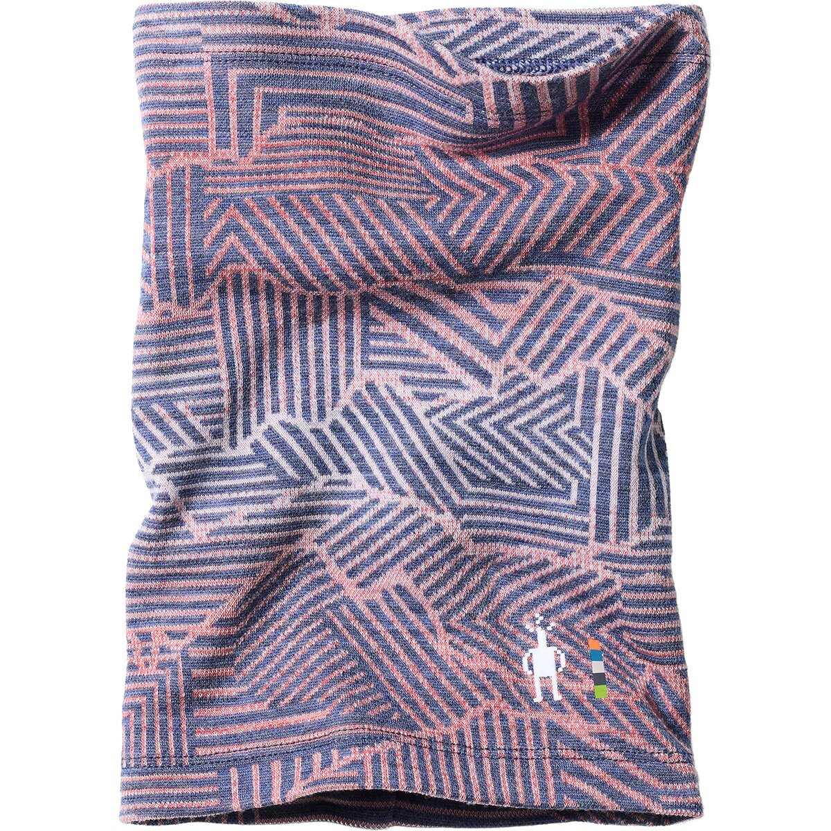 Image of Smartwool Merino 250 Neck Gaiter - Kids' Nightfall Linear Peaks, S/M