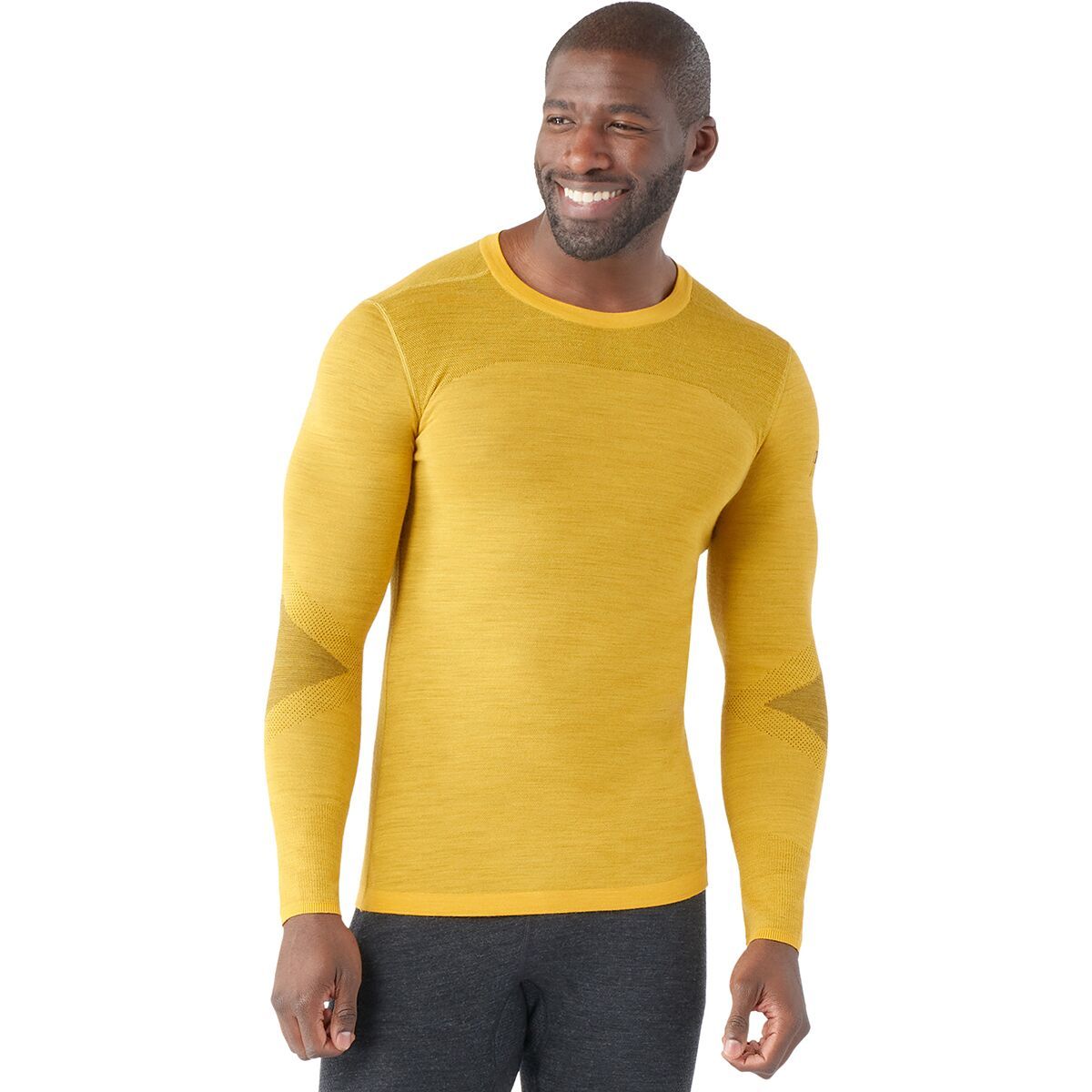 Smartwool IntraKnit Merino 200 Crew Top - Men's Honey Gold, XL