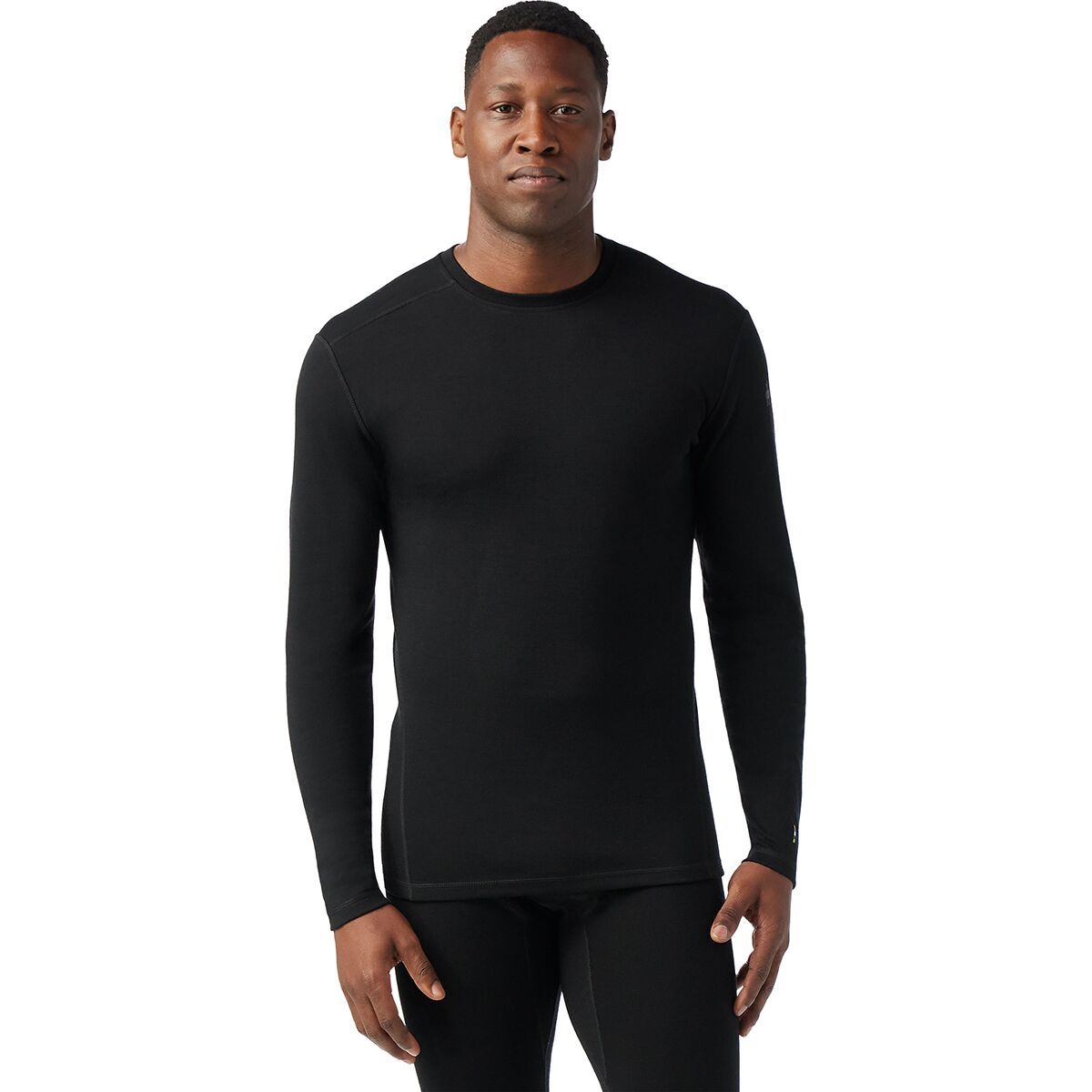 Image of Smartwool Merino 250 Baselayer Crew - Men's Black, M