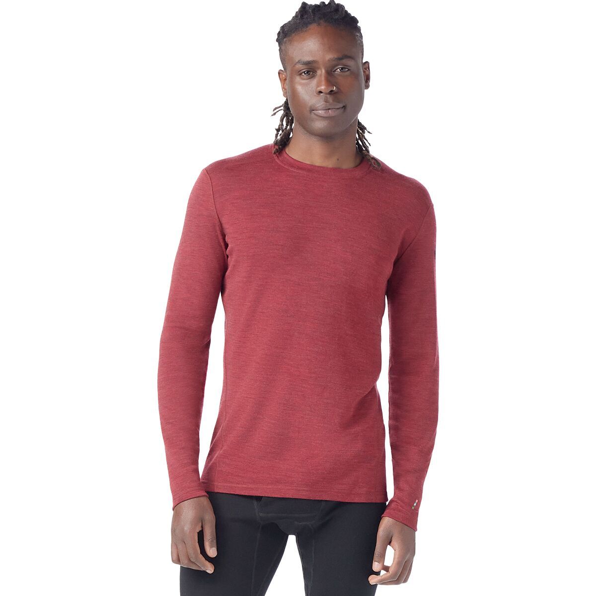 Image of Smartwool Merino 250 Baselayer Crew - Men's Currant Heather, XL