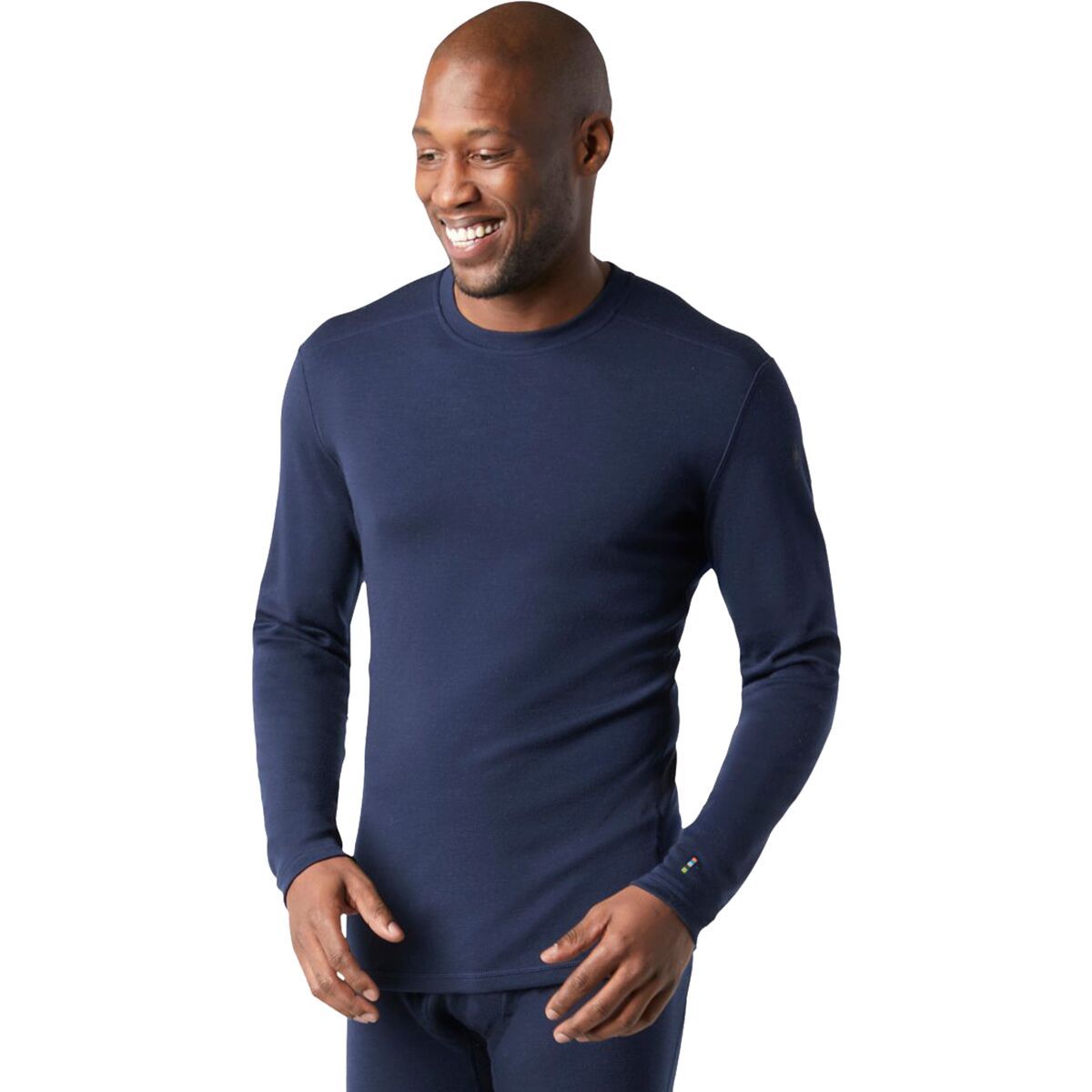Smartwool Merino 250 Baselayer Crew - Men's Deep Navy, L