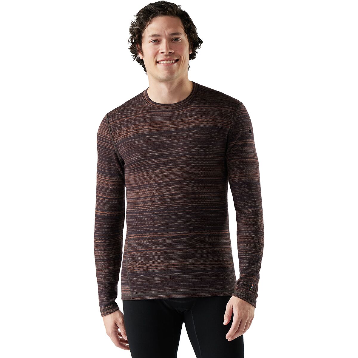 Image of Smartwool Merino 250 Baselayer Crew - Men's Mink Color Shift, XL