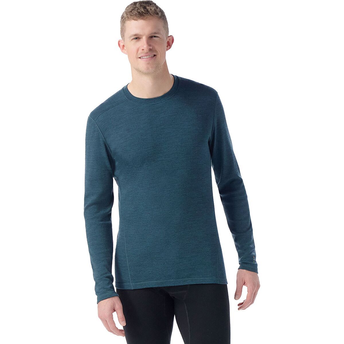 Image of Smartwool Merino 250 Baselayer Crew - Men's Twilight Blue Heather, XL
