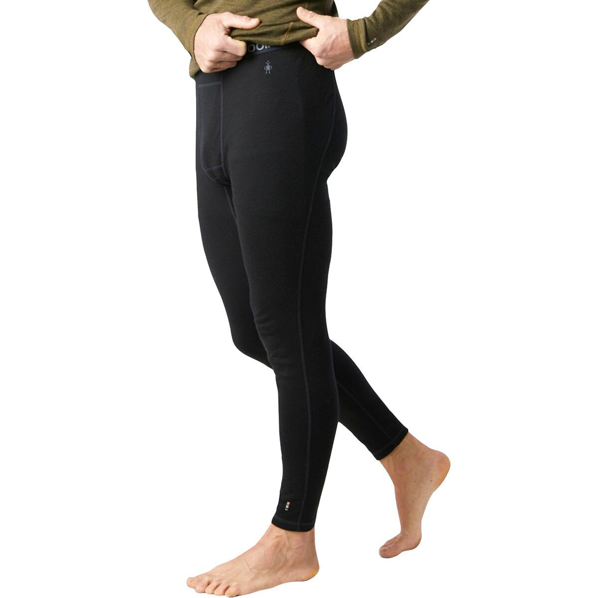 Image of Smartwool Classic Thermal Merino Baselayer Bottom - Men's Black, M