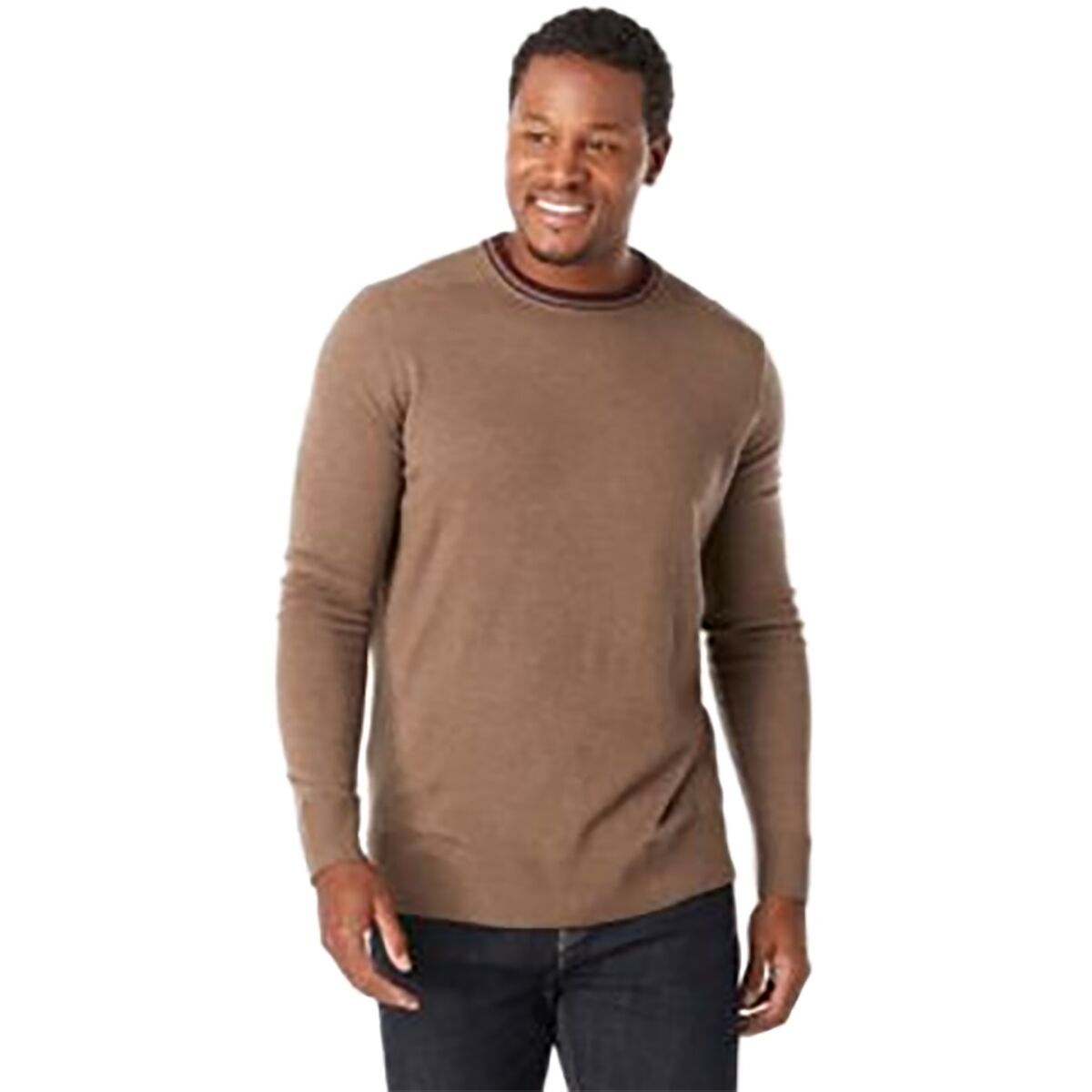 Smartwool Sparwood Crew Sweater - Men's Camel Heather, XXL