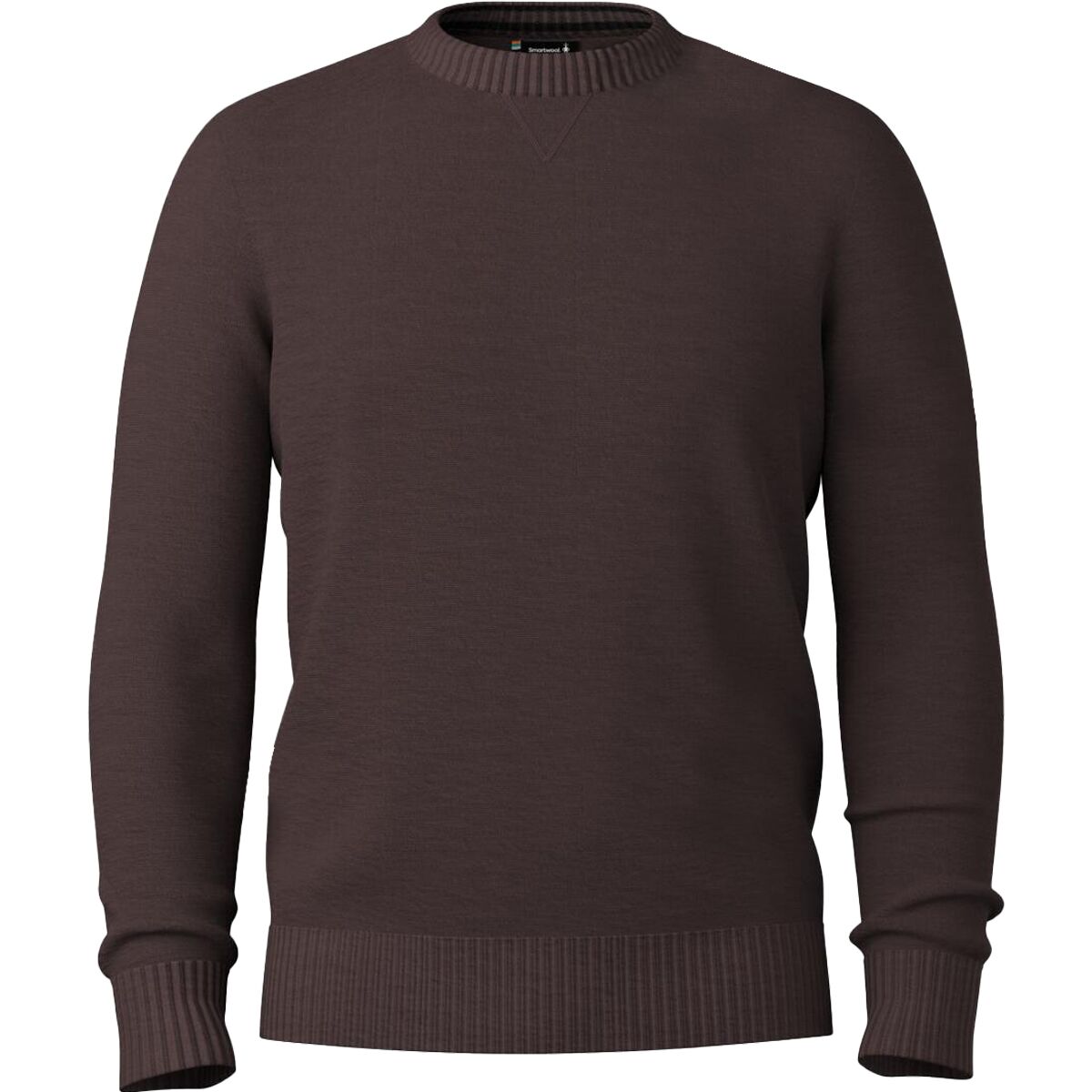 Image of Smartwool Sparwood Crew Sweater - Men's Mink Heather, XXL